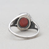 925 Sterling Silver Rhodochrosite Rings
