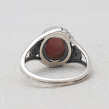 925 Sterling Silver Rhodochrosite Rings
