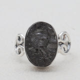 Shungite Silver Rings