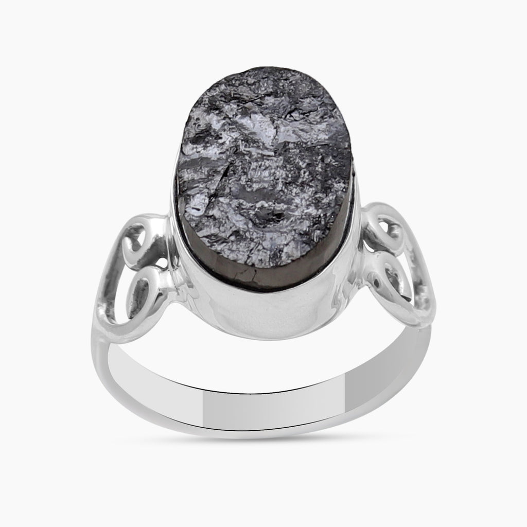 Shungite Silver Rings