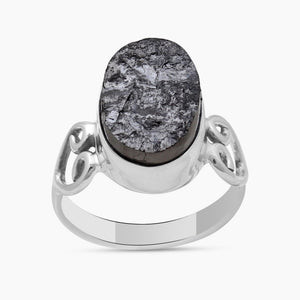 Shungite Silver Rings