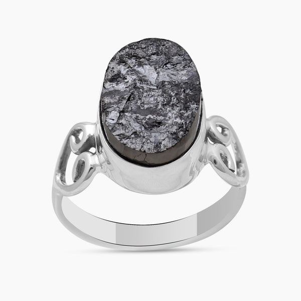 Shungite Silver Rings