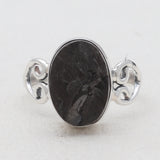 Shungite Silver Rings