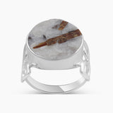 925 Sterling Silver Astrophylite Rings