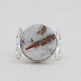 925 Sterling Silver Astrophylite Rings