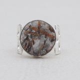 925 Sterling Silver Astrophylite Rings