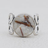 925 Sterling Silver Astrophylite Rings