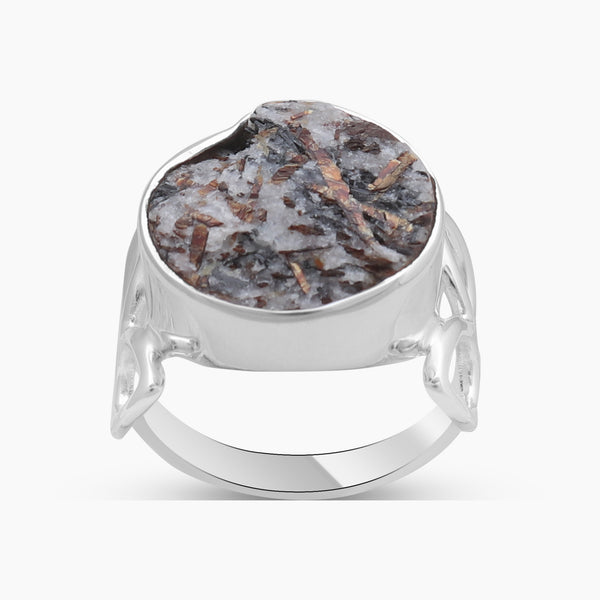 925 Sterling Silver Astrophylite Rings
