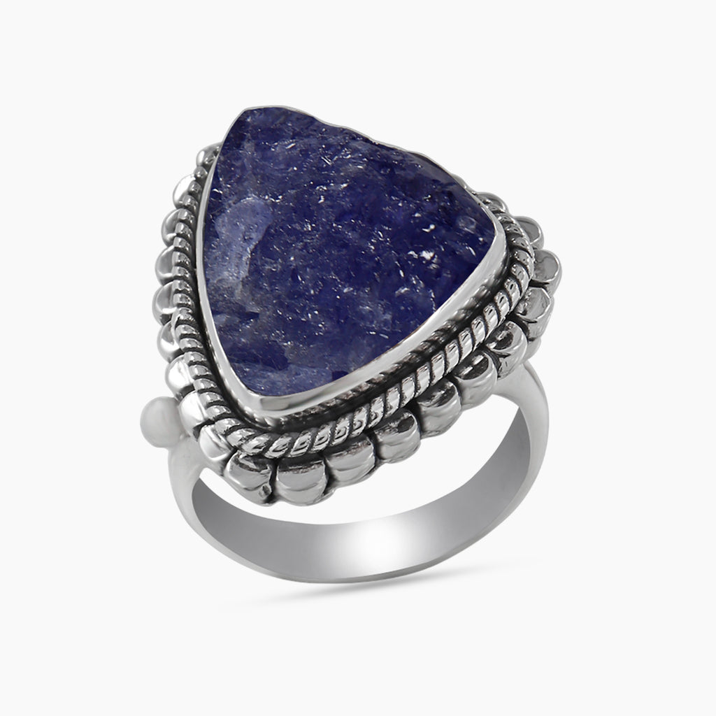 Tanzanite Silver Rings