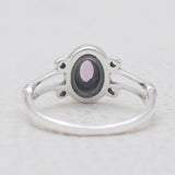 925 Sterling Silver Amethyst Rings