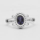 925 Sterling Silver Amethyst Rings