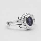 925 Sterling Silver Amethyst Rings