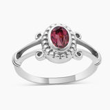 925 Sterling Silver Amethyst Rings