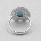 Larimar Gemstone Silver Jewelry Set