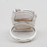 Natural Fresh Water Pearl Silver Ring