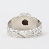 Natural Tiger Eye Silver Rings