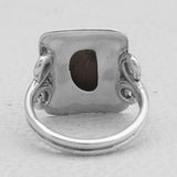 Ammolite Silver Rings