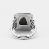 Ammolite Silver Rings