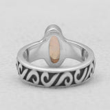925 Sterling Silver Ethiopian Opal Rings