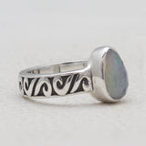 925 Sterling Silver Ethiopian Opal Rings