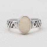 925 Sterling Silver Ethiopian Opal Rings