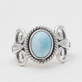 Dominican Larimar Sterling Silver Rings