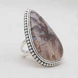 Turkish Agate Silver Rings