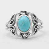 925 Sterling Silver Mexican Turquoise Rings