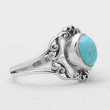 925 Sterling Silver Mexican Turquoise Rings