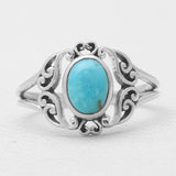 925 Sterling Silver Mexican Turquoise Rings