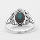 925 Sterling Silver Mexican Turquoise Rings