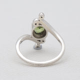 Garnet Silver Rings