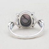 Dendritic Opal Silver Rings