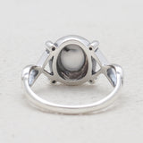 Dendritic Opal Silver Rings