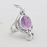 Natural Kyanite 925 Sterling Silver Ring