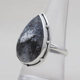 925 Sterling Silver Dendritic Opal Rings