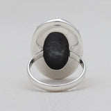 925 Sterling Silver Dendritic Opal Rings