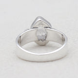 Herkimer Quartz Silver Rings