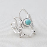 Mexican Turquoise Silver Ring