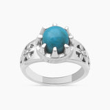 Rainbow Moonstone Silver Rings