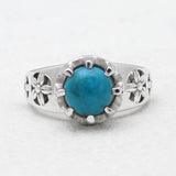 Rainbow Moonstone Silver Rings