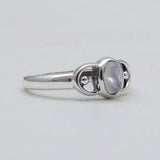Tourmaline Silver Rings