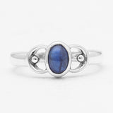 Tourmaline Silver Rings