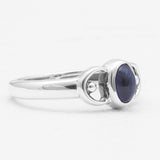 Tourmaline Silver Rings