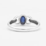 Tourmaline Silver Rings