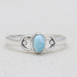 Tourmaline Silver Rings