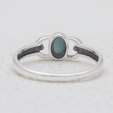 Tourmaline Silver Rings