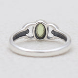 Tourmaline Silver Rings