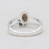 Turquoise Spiny Oyster Silver Rings