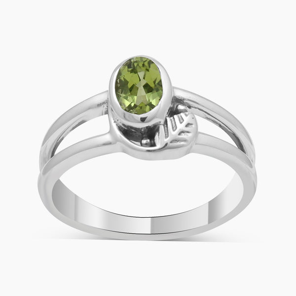 Natural Larimar Split Shank Silver Rings